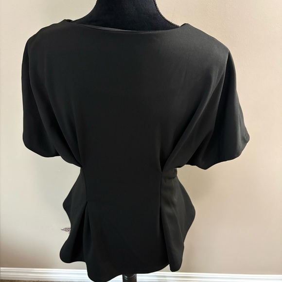 Gracia Black Peplum Top - Picture 3 of 3